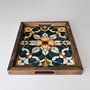 Aberto Design REF001 Bandeja de Madera Maciza Multicolor